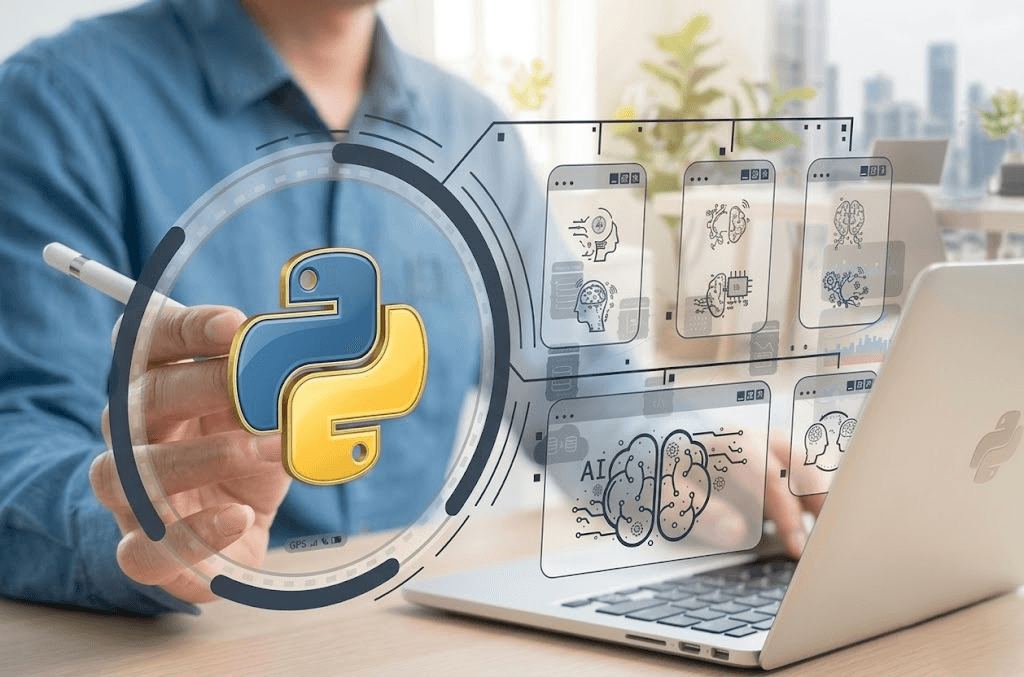 Python development capabilities across data, APIs, and backend architecture